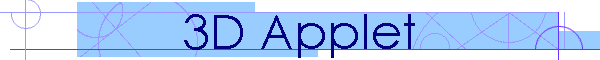 3D Applet