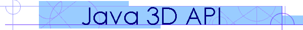 Java 3D API